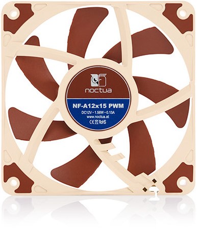 Ventoinha 120mm 1850RPM NF-A12x15 4 Pinos PWM - 