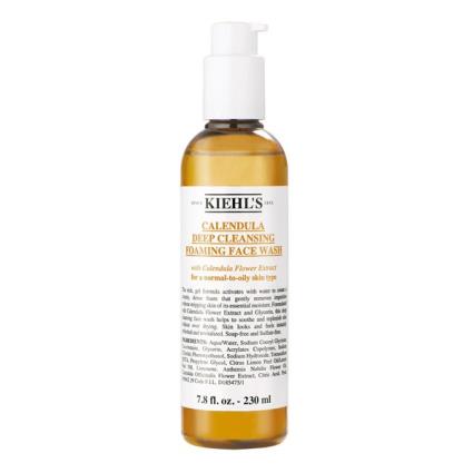 Limpadores e removedores de maquiagem Calendula Deep Cleansing Foaming Face Wash