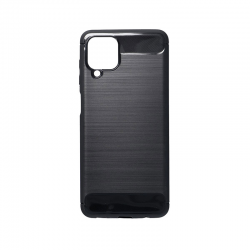 Capa carbon Samsung A12 Preta