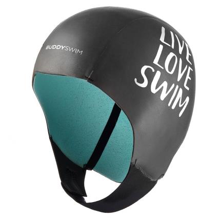 Neoprene Cap Smooth Skiin 2.5 Mm M Black