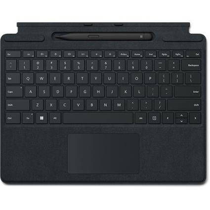 Capa Teclado  Surface Pro Signature + Caneta Surface Slim Pen 2 - Preto