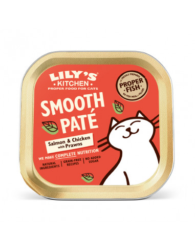 Comida Húmida Gato Com Salmão E Frango - Patê Gato 85gr