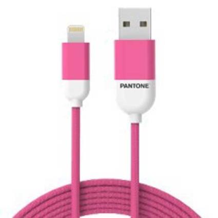 Para Cabo De Relâmpago Pt-lcs001-5r Usb-a 1.5 M One Size Pink