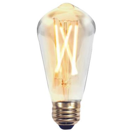 Lâmpada De Led 450227 Edison Pear One Size Yellow / Clear