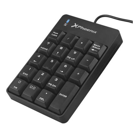 Teclado Numérico Phnumericalpadb One Size Black