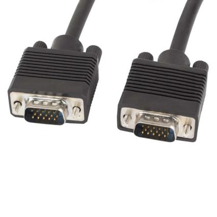 Cabo De Ferrite Vga 5 M One Size Black