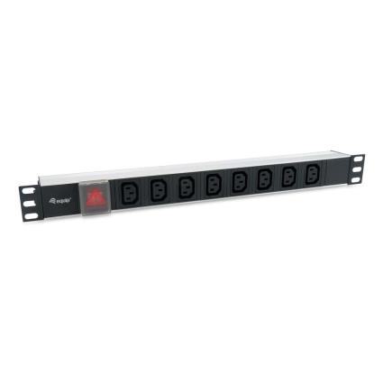 Rack De Power Strip 333310 One Size Black