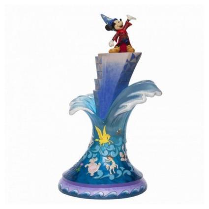 Figura Obra-prima Do Feiticeiro Fantasia 2000 Mickey 40 Cm One Size Blue / Red / Black