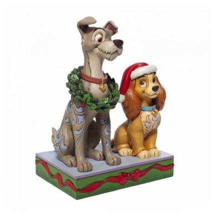 Natal Da Dama E Do Vagabundo Figura Version 16 Cm One Size Red / Grey / Brown