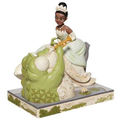 A Princesa E A Rã Tiana Com A Figura De Crocodilo 19 Cm One Size Green / Yellow / Grey