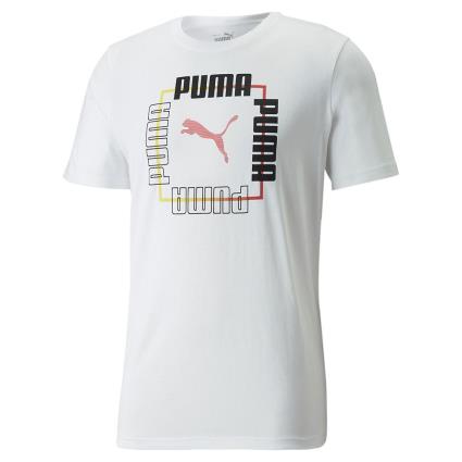 Camiseta De Manga Curta Box XL  White