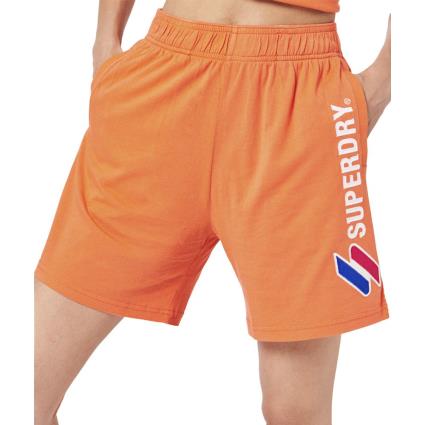Shorts Code Sl Applique Boy M Hyper Fire Coral