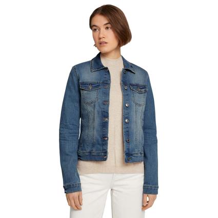 Casaco Jeans Easy M Light Stone Blue Denim