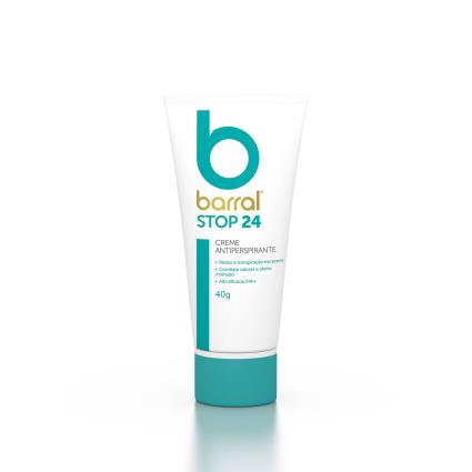 Creme Antitranspirante Stop 24 Barral