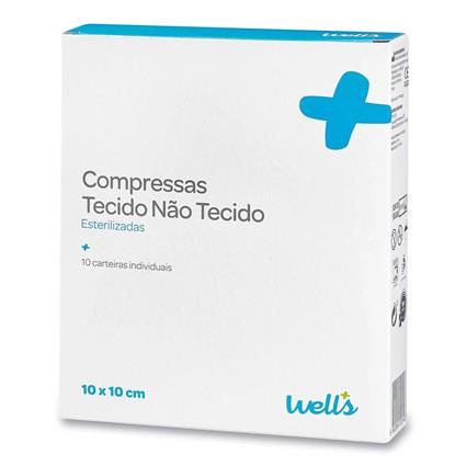 Compressas Tecido N/Tecido Esterilizada