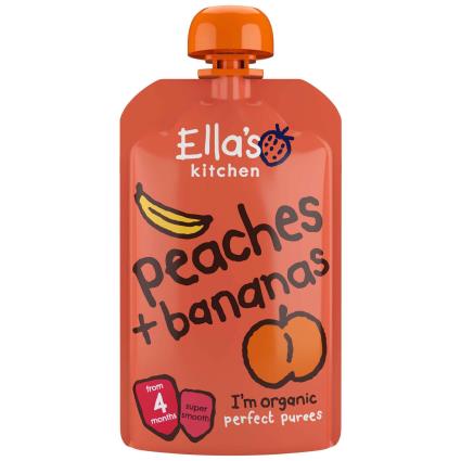 Saquetas de Pêssego e Banana