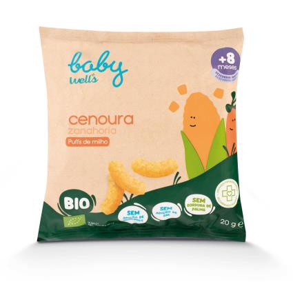 Puffs De Milho E Cenoura