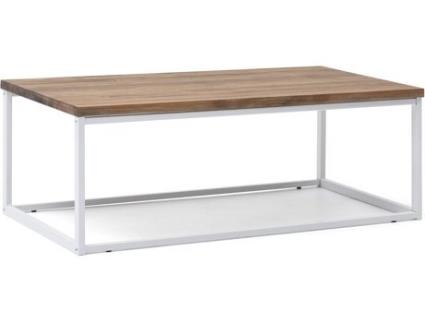 Mesa de Centro  88 Icub Branco (Madeira, Metal - 60x80x43 cm)