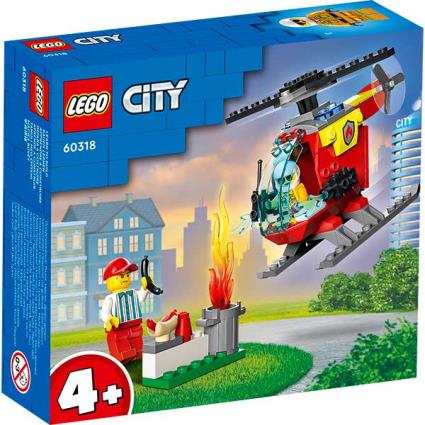 LEGO City 60318 Helicóptero de Combate ao Fogo