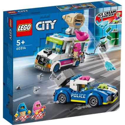 LEGO City 60314 Perseguição Policial de Carro dos Gelados