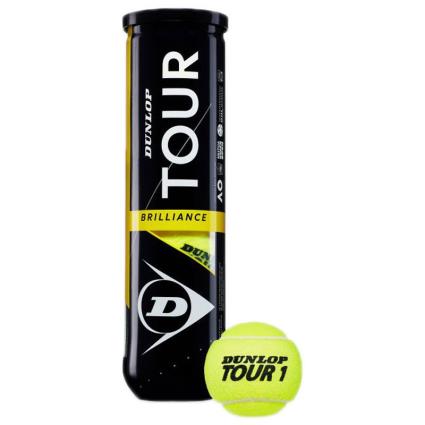 Bolas Tênis Tour Brilliance 3 Balls Yellow