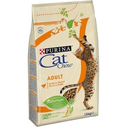 Ração para gatos  com frango e peru