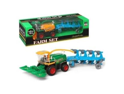 Trator com Pá e Atrelado 111003