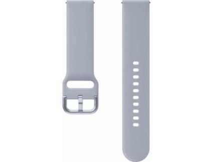 Bracelete Desportiva  Galaxy Wacth Active 2 Prateado