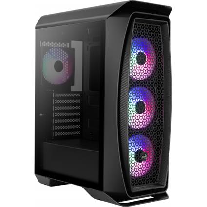 Caixa Aero One Frost Preto ATX 4x12cm FRGB