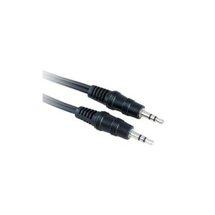 Cabo   áudio Jack 3,5mm,  1,5m Polybag