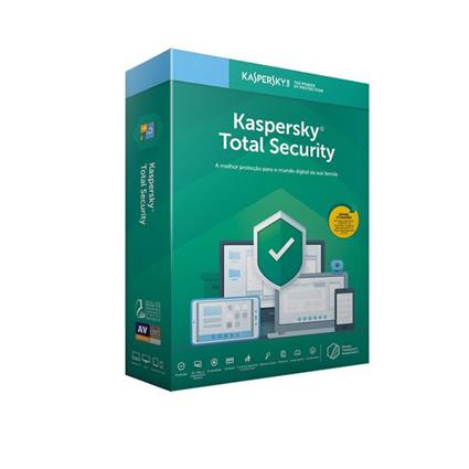 Antivírus Kaspersky Total Security 2020 - 3 Dispositivos - 1 Ano | Novo