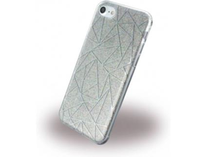 Capa em Silicone , Tribal, Apple iPhone 7, 8, Cinzento, 160422