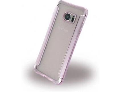 Capa em Silicone , Ã  prova de choque Anti-slip, Samsung G935F Galaxy S7 Edge, Rosa, 160309