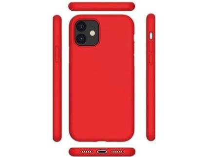 Capa RÃ­gida , Premium Liquid Silicone, Apple iPhone 12 Pro Â´6.1 ZollÂ´, Vermelho, CY121877