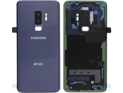 Tampa Traseira , G965F Galaxy S9 Plus, Azul, Original, GH82-15660D