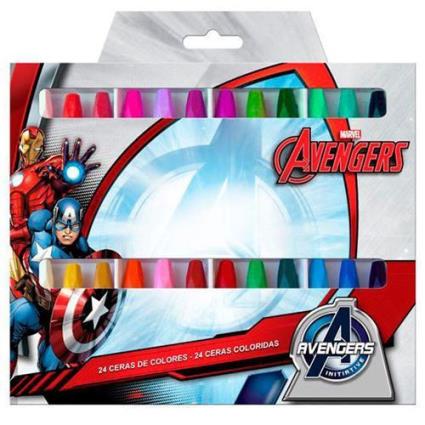 Conjunto lápis Cera  Avengers