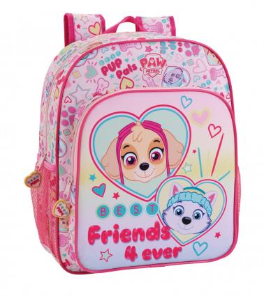 Mochila escolar 38cm adap Skye Best Friendes 4 Ever