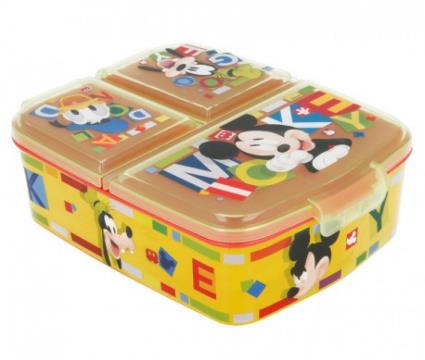 Sanduicheira 3 Divisórias Mickey 