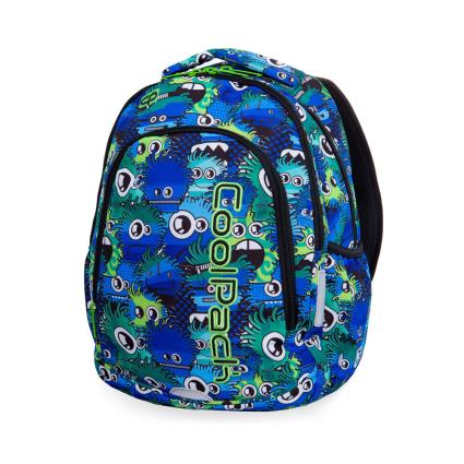 Mochila Escolar 41cm  Football Blue