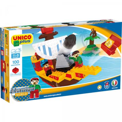 Barco de Piratas 100 Peças 