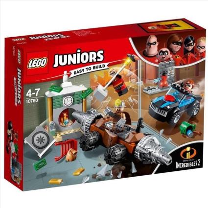 Juniors:  O Assalto ao Banco de Underminer  - 10760 (Idade mínima: 4 - 149 Peças)