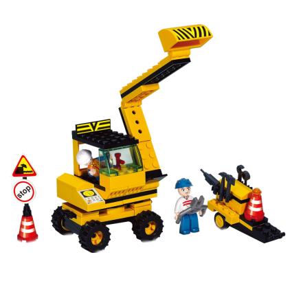 Construção  Town - Escavadora com Acessório (Idade Mínima: 6 - 106 Peças)