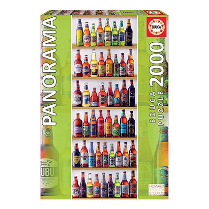 Puzzle  Cervezas Del Mundo Panorama (2000 Peças)