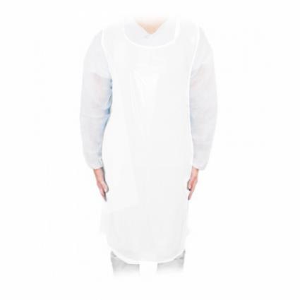 Aventais Polietileno Branco Saco 50