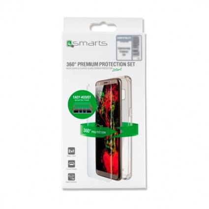 Vidro temperado + capa clear  Galaxy Note 9 N960 Easy-assist