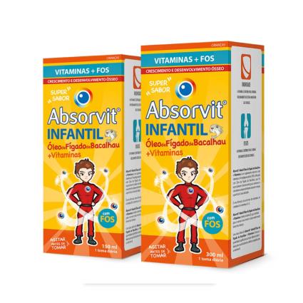 INFANTIL OLEO FIGADO BACALHAU + VITAMINAS EMULSAO 300ML