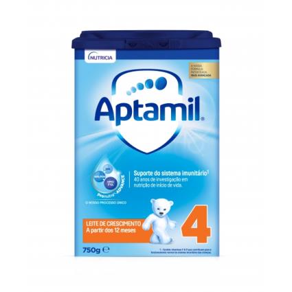 APTAMIL 4 PRONUTRA ADVANCE LEITE CRESCIMENTO 750G 12M+