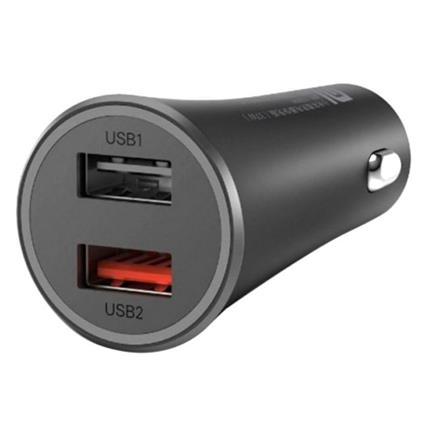 Carregador de Isqueiro  Mi 37W Dual-Port Car Charger Preto