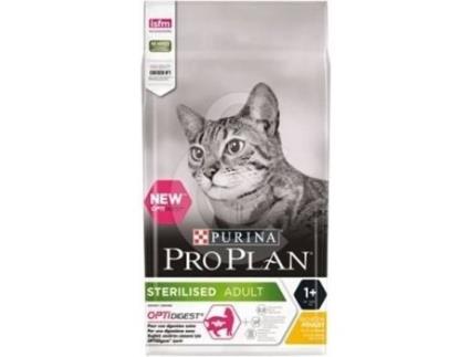 Ração para Gatos  Pro Plan (3Kg - Seca - Castrados - Sabor: Frango)