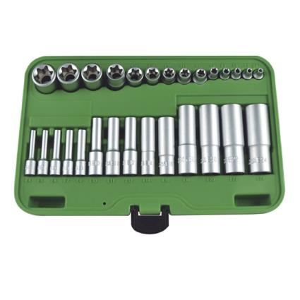 CAIXA DE 28 CHAVES TORX ZINCADO 51930